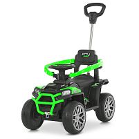 Електроквадроцикл дитячий Bambi Racer M 6300EBLR-5 (каталка-толокар, колеса Ø8.7"/EVA, акк: 6V/4Ah, мотор 2*6V/25W, до 5 км/г, батьк. ручка, до 23 кг)