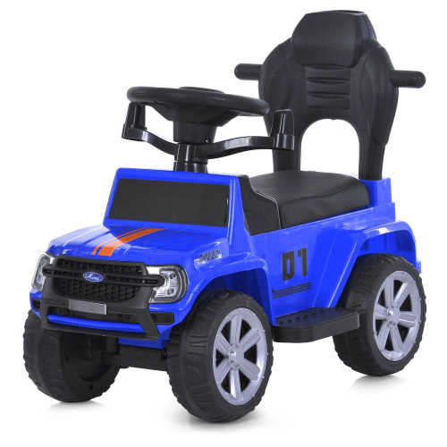 Каталка-толокар Bambi M 5804EL-4 «Ford» (колеса: Ø7,1"/EVA, батьк. ручка, страхувальний бампер, сидіння: шкіра, музика, до 25 кг) фото 7