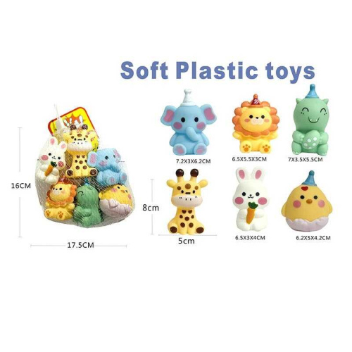 Іграшка для ванни 508-368 6 штук в сітці