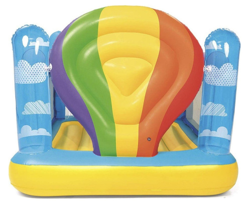 Дитячий надувний батут BestWay 52269 «Повітряна куля» (135*173*175 см, 3 кільця, надувне дно, до 85 кг) фото 5