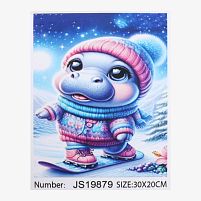 Алмазна мозаїка JS 19879 "TK Group", 30x20, в коробці