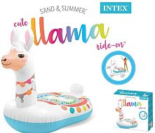 Надувна іграшка для плавання Intex 57564 «Лама» (розмір 135х94х112 см, від 3-х років, в коробці)