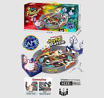 Пінбол A 9919 розмір - 43х21.5х12 см, 2 кульки, механічний пусковий механізм, аксесуари, наліпки, рухомі елементи, в коробці