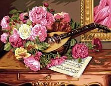 Картинка  Набор для творчества Sequin Art PAINTING BY NUMBERS SENIOR Romantic Bouquet SA1037 магазин cd-market