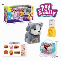 Улюбленець CH 6009 F ходить, звуки, будиночок, кулер для води, муляжі їжі, в коробці