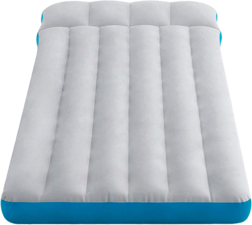 Надувний матрац Intex 67998 «Camping Mat» (20*72*189 см, 23 см з підголівником, одномісний, до 136 кг) фото 2