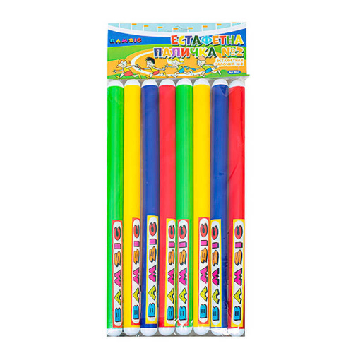 Естафетна паличка 0357 в наборі 8 шт, "BAMSIC"