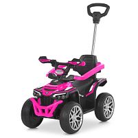 Електроквадроцикл дитячий Bambi Racer M 6275EBLR-8 (каталка-толокар, колеса Ø7.9"/EVA, акк: 6V/7Ah, мотор 2*6V/25W, до 5 км/г, батьк. ручка, до 23 кг)