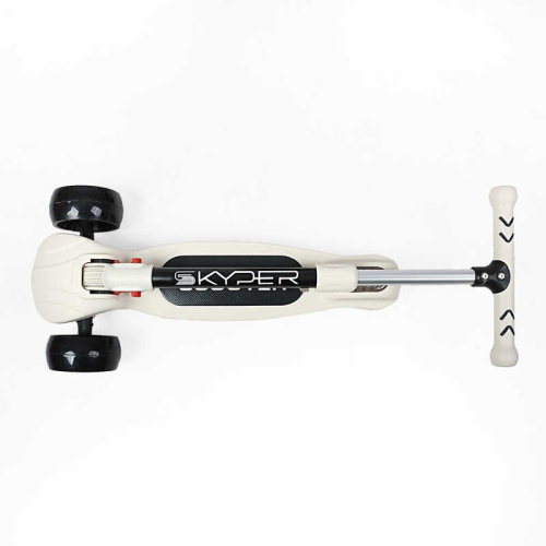 Самокат триколісний Skyper LH-S 236/32 (колеса: передні Ø4.92"/заднє Ø3.15"/PU, рама: пластик/складна, підсвітка, до 25 кг) фото 2