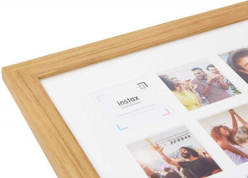 Картинка  Фоторамка INSTAX 9 MOUNT SQUARE FRAME – OAK (70100139134) от магазина cd-market фото 2