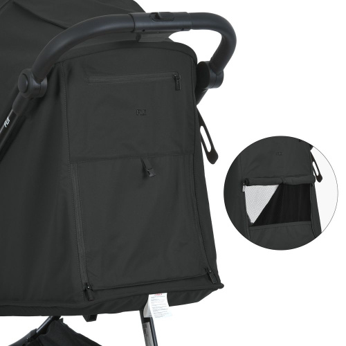 Коляска дитяча прогулянкова El Camino ME 1113-2 FIJI Black фото 12