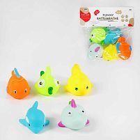 Пискавка BLS 87-32 5 штук, гумові, в пакеті