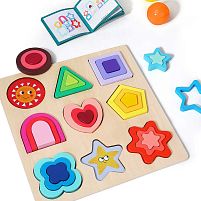 Пазли-вкладиші C 74410 дерев’яні, в плівці