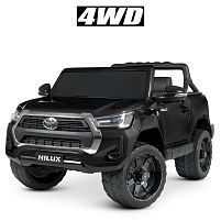 Електромобіль дитячий Bambi Racer M 4919EBLRS-2 «Toyota Hilux» (колеса: Ø11.8/EVA, акк: 12V/14Ah, мотор: 4*12V/35W/RPM12000, до 8 км/г, до 35 кг)