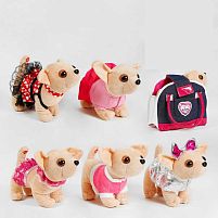 Собачка в сумці С 50084 "Чихуахуа", 5 видів, гавкає, в пакеті ВИДАЄТЬСЯ ТІЛЬКИ МІКС ВИДІВ