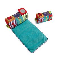 Килимок 023-78 75х42 см, м’який, валик з ігровими елементами, у коробці