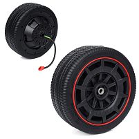 Колесо для дитячого електромобіля Bambi Racer M 6404-R-L-EVA WHEEL (заднє ліве, Ø30 см, ↔10,5 см, EVA, червона фішка)