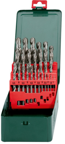 Картинка  набір свердл Metabo HSS-G 25шт. Promotion (627154000) от магазина cd-market