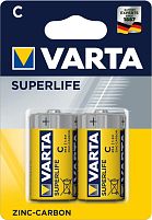 Картинка  Батарейка VARTA SUPERLIFE C BLI 2 ZINC-CARBON (02014101412) магазин cd-market