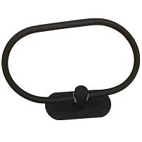 Вішалка-кільце для рушників "Black" 20*13см Stenson R38269