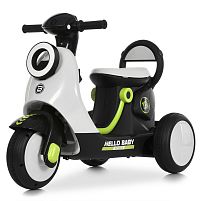Електромотоцикл дитячий Bambi Racer M 6298BR-1 (колеса: Ø7,87"/пластик, акк. 6V/4,5Ah, мотор: 6V/25W, до 5 км/г, до 25 кг)