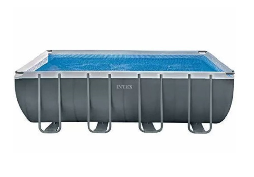 Каркасний басейн Intex 26356 (132*274*549 см., об'єм: 17203 л., пісочний фільтр-насос 5700 л/г, драбина, тент, підстилка, серія: Ultra XTR Frame) фото 3