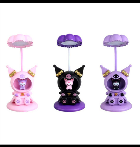 Лампа настільна C 70844 3 види, герой, USB Type-C, нічник, вбудований акумулятор, стругачка, в коробці, ВИДАЄТЬСЯ ТІЛЬКИ МІКС ВИДІВ