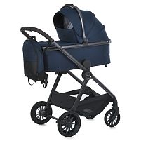 Коляска дитяча прогулянкова El Camino ME 1183 RIVIERA Iris Blue (універсальна, 2в1)