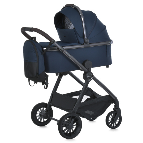 Коляска дитяча прогулянкова El Camino ME 1183 RIVIERA Iris Blue (універсальна, 2в1)