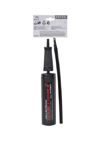 Насос ручний Intex 69613 «Double Quick Mini Hand Pump» (об'єм: 0.45L, висота: 29 см, надування) фото 3