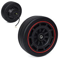 Колесо для дитячого електромобіля Bambi Racer M 6404-R-R-EVA WHEEL (заднє праве, Ø30 см, ↔10,5 см, EVA, біла фішка)