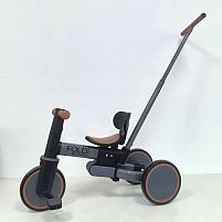 Велосипед дитячий триколісний El Camino дитячий ME 1202 FOLDI Graphite (батьківська ручка)