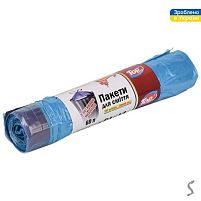 Пакети для сміття із затяжками суперміцні TOP PACK 60л 10шт/уп 60*80см Stenson TP4-101-4
