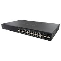 Картинка  Комутатор Cisco SG550X-24P 24-port Gigabit PoE Stackable Switch (SG550X-24P-K9-EU) магазин cd-market