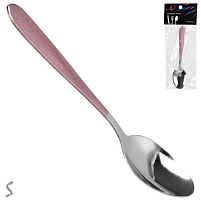 Ложка чайна SS "Pink mat" 3шт/наб 14.7см Stenson R91612