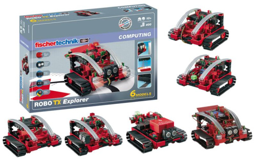Картинка  Конструктор fisсhertechnik ROBOTICS TXT Исследователь FT-508778 от магазина cd-market