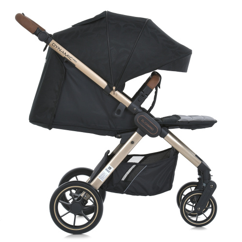 Коляска дитяча прогулянкова El Camino ME 1053G-2 DYNAMIC PRO Special Black фото 6