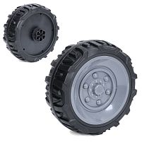 Колесо для дитячого електромобіля Bambi Racer M 6269-R-EVA-WHEEL (заднє, Ø27 см, ↔9,5 см, EVA, адаптер під редуктор)