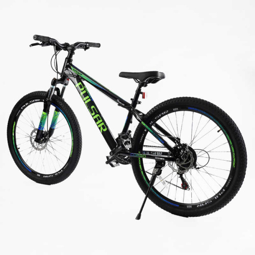 Велосипед Спортивний Corso «PULSAR» 26" дюймів PL-26407  рама алюмінієва 13’’, обладнання Shimano 21 швидкість, зібран на 75% фото 3