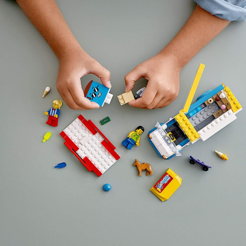 Картинка  Конструктор LEGO City Фургон із морозивом (60253) от магазина cd-market фото 5