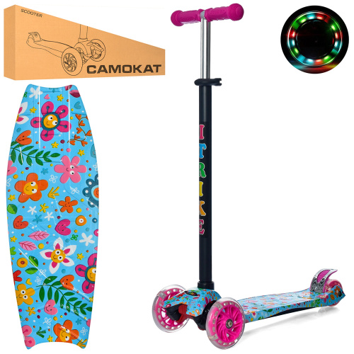 Самокат дитячий iTrike Maxi JR 3-055-1-WP16