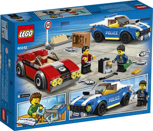 Картинка  Конструктор LEGO City Поліцейський арешт на автостраді (60242) от магазина cd-market фото 7