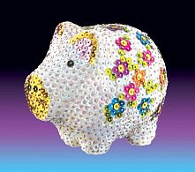 Картинка  Набор для творчества Sequin Art 3D Pig SA1704 магазин cd-market