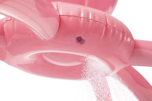 Дитячий надувний ігровий центр Intex 56138 «Восьминіг» (150*183*234 см, басейн 229 л, гірка, фонтан, 6 іграшок, ненадувне дно, до 45 кг) фото 7