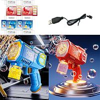 Пістолет з мильними бульбашками 66-56 2 види, в коробці