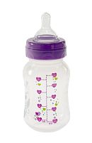 Картинка  Бутылочка для кормления Bayby BFB6103 250ml 0м+ фиолетовый магазин cd-market