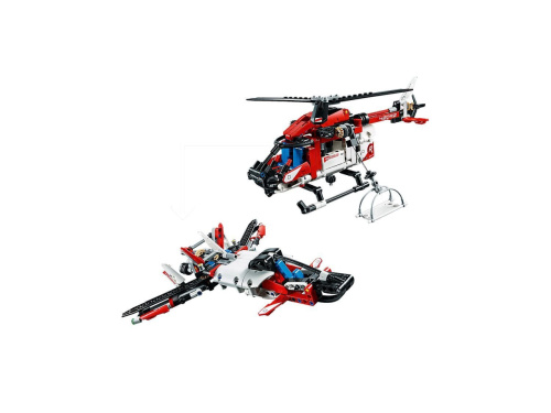 Картинка  Конструктор LEGO Technic Рятувальний гелікоптер (42092) от магазина cd-market фото 4