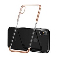 Картинка  Чехол Baseus для iPhone XS Glitter , Gold (WIAPIPH58-DW0V) магазин cd-market