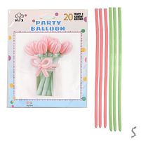 Набір повітряних кульок "Tulips" 9шт/наб Stenson R35122