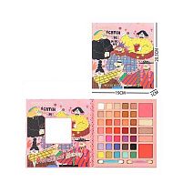 Косметика LK 5171 35 кольорів тіней, набір хайлайтерів та рум'ян, у коробці